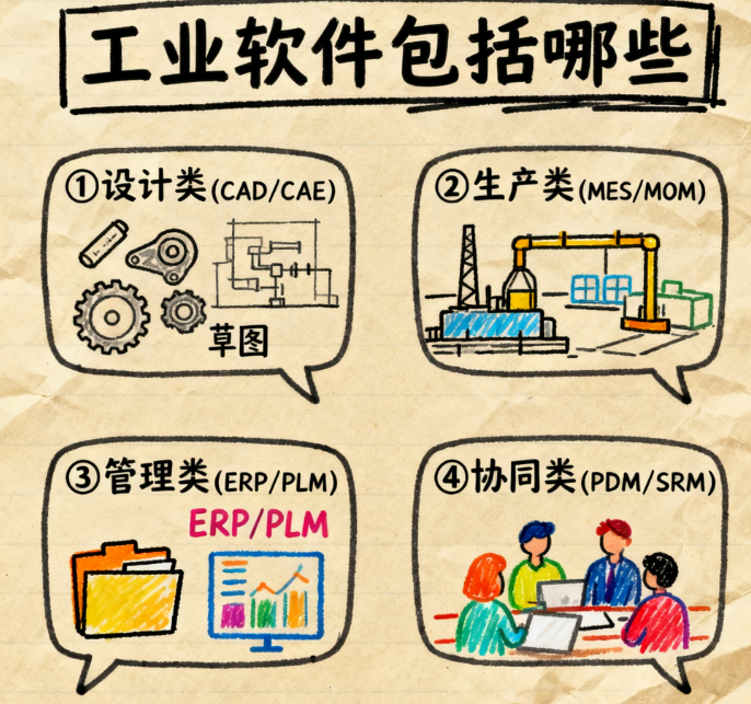工业软件包括哪些
