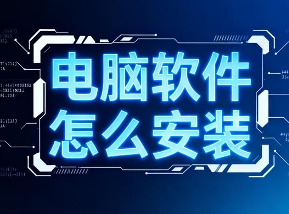 电脑软件怎么安装
