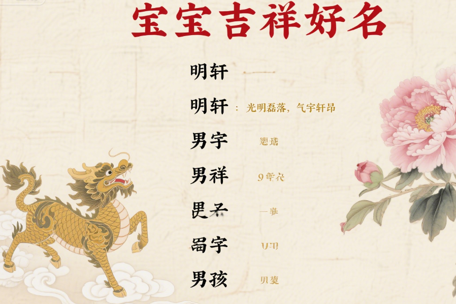 给宝宝起个好名字