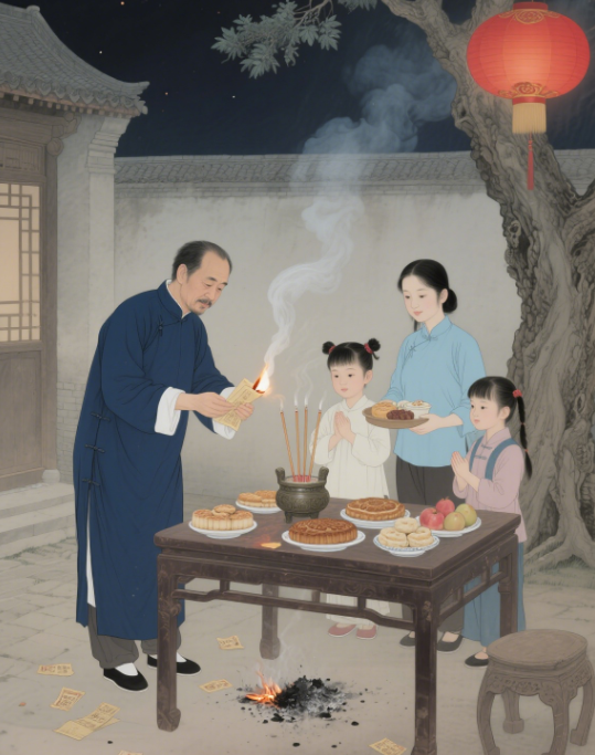 中元节的传统习俗