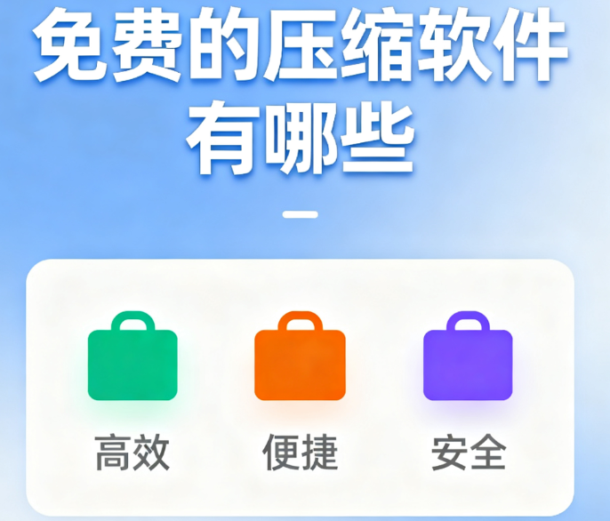 免费的压缩软件有哪些