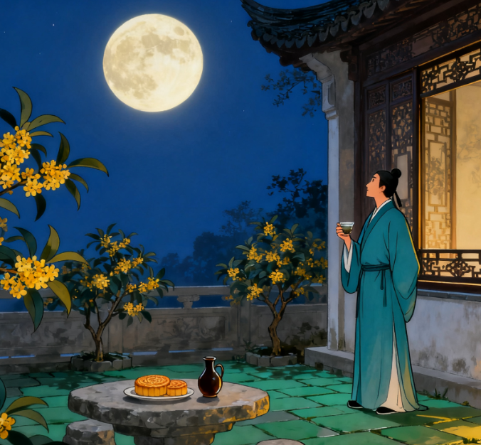 关于中秋节的古诗