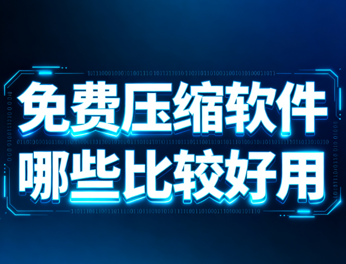 免费压缩软件哪些比较好用