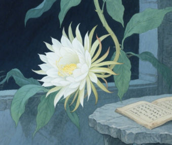 关于昙花的诗句