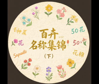 100种花名大全