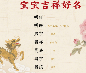 给宝宝起个好名字